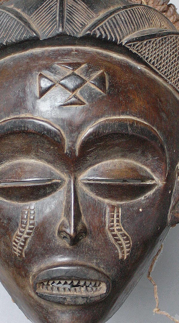 Batschokwe Maske Kongo Chokwe Mask Congo Angola A1