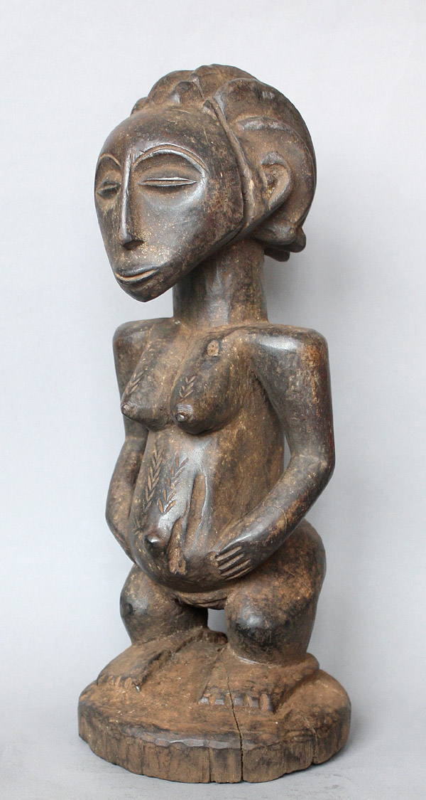 Ahnenfigur Ancestor Figure Hombo Bahombo Kongo A