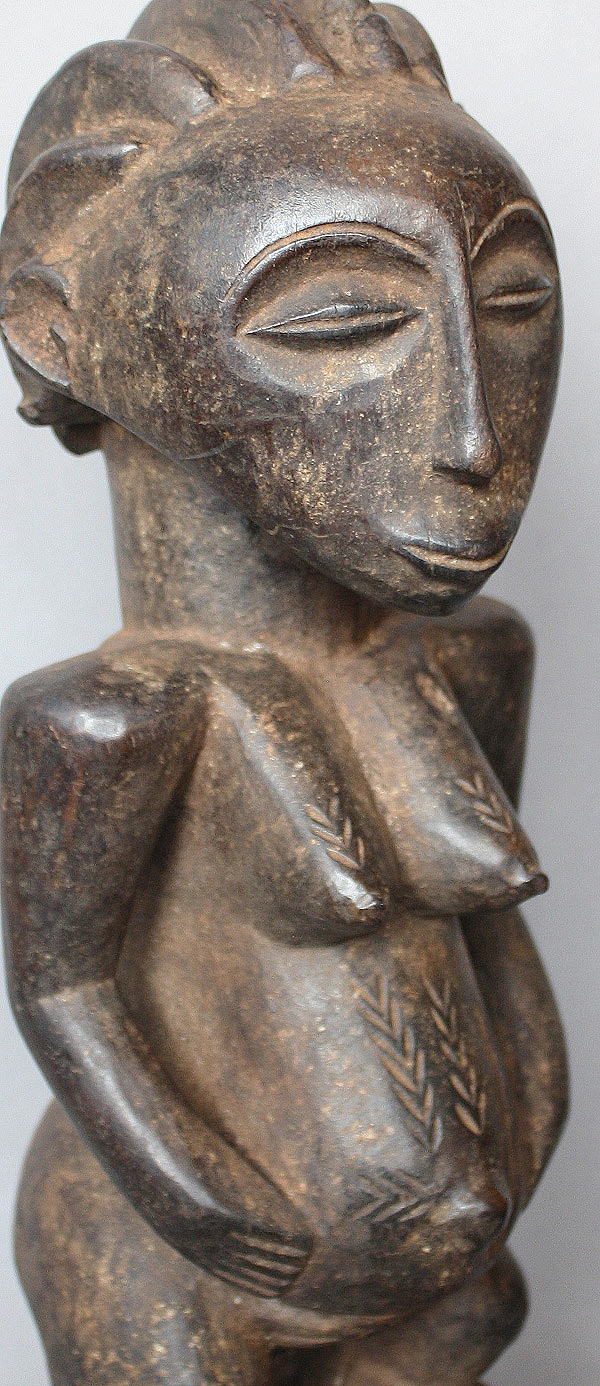 Ahnenfigur Ancestor Figure Hombo Bahombo Kongo A1