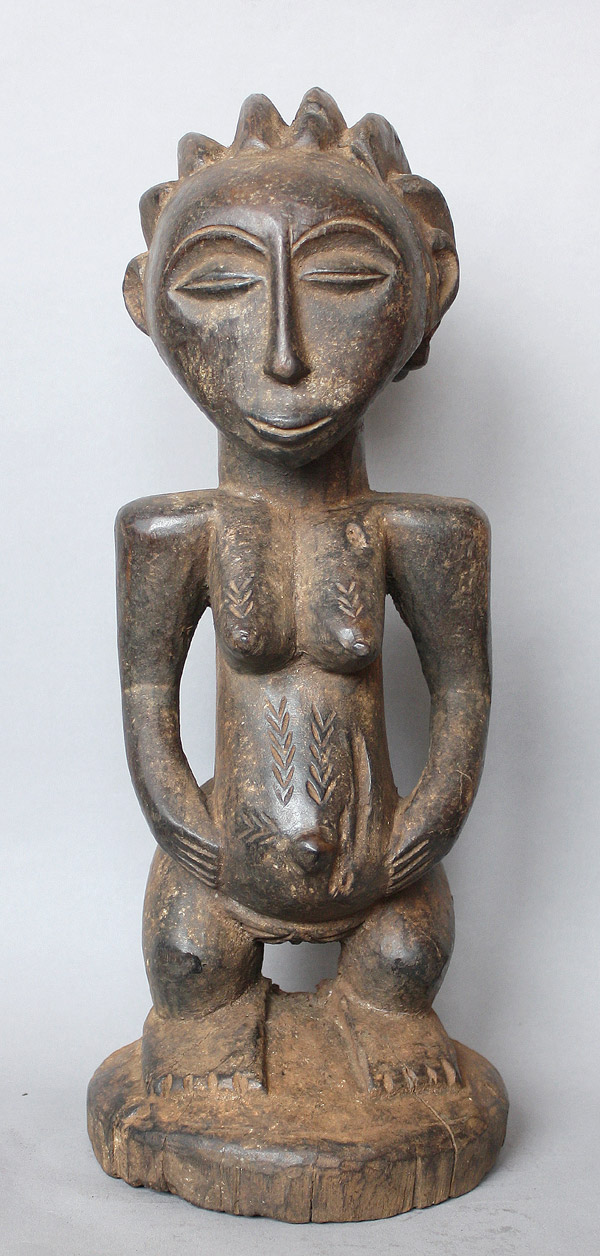 Ahnenfigur Ancestor Figure Hombo Bahombo Kongo B