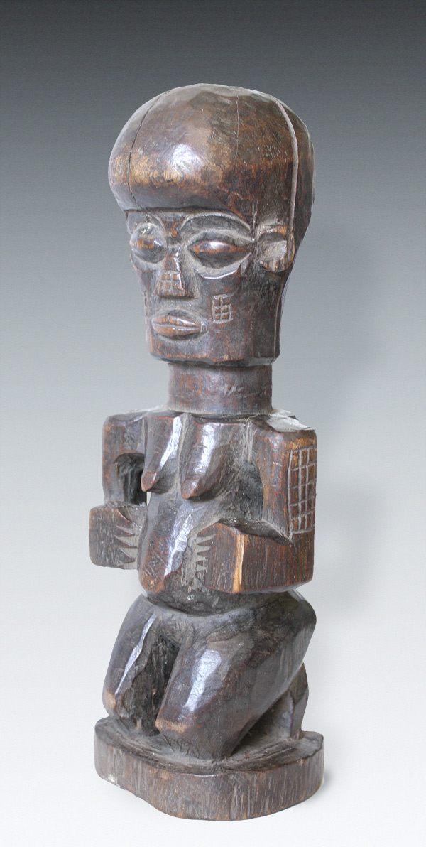 Kundu Ahnenfigur Ancestor-Figure Congo A
