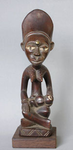 Bakongo Fetischfigur phemba Kongo
