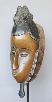 Dance mask Gu Ivory coast Guro-peoples A