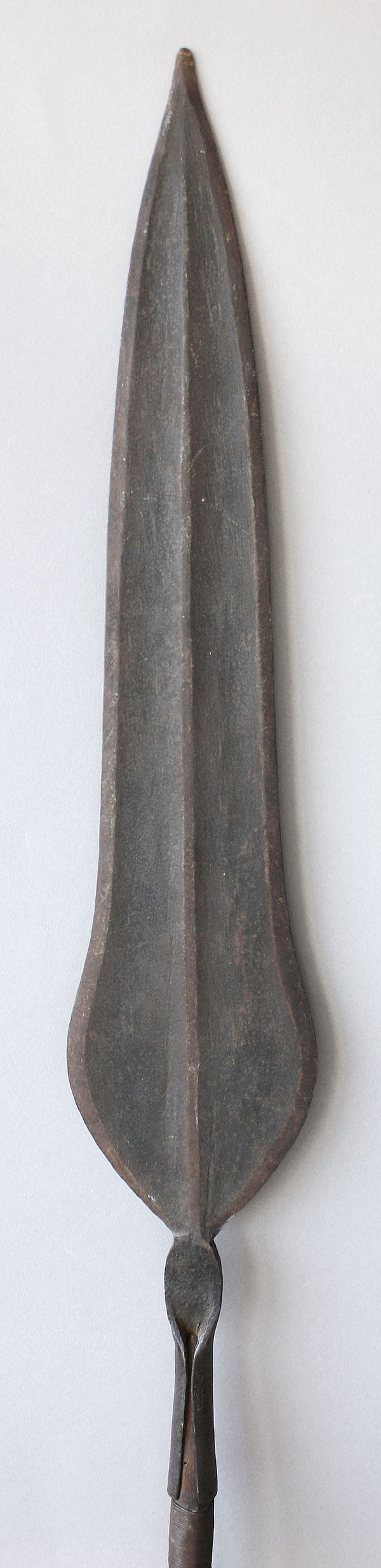 Bakuba Spear with bell Kongo Congo African Art D