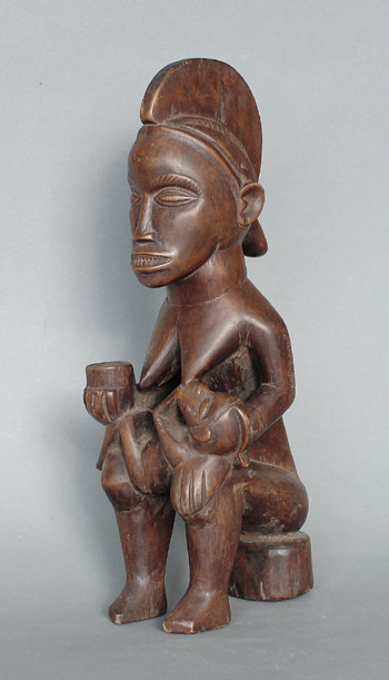 Bambala Mutterschaftsfigur Kongo AA