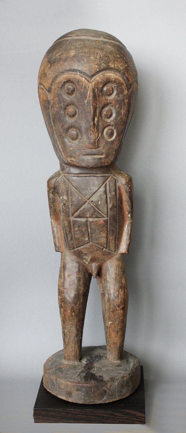 Sechsaeugige Ntanda Figur Mituku Kongo C