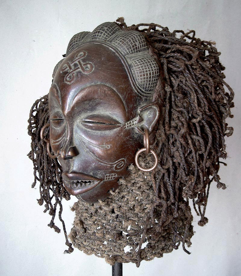 Maske Mask Mwana-Pwo Chokwe